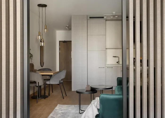 Апартаменты Glow Apartments, Slaska 12 Гданьск